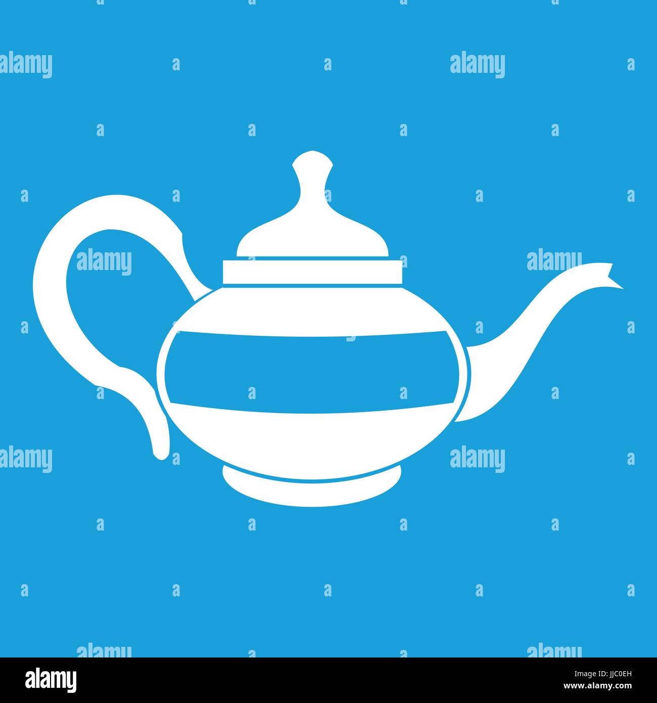 Classic metal teapot Stock Vector Images Alamy