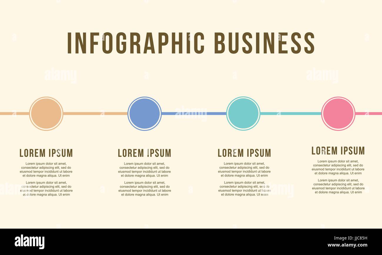 Business Infographic chart design collection Stock Vector Image & Art ...