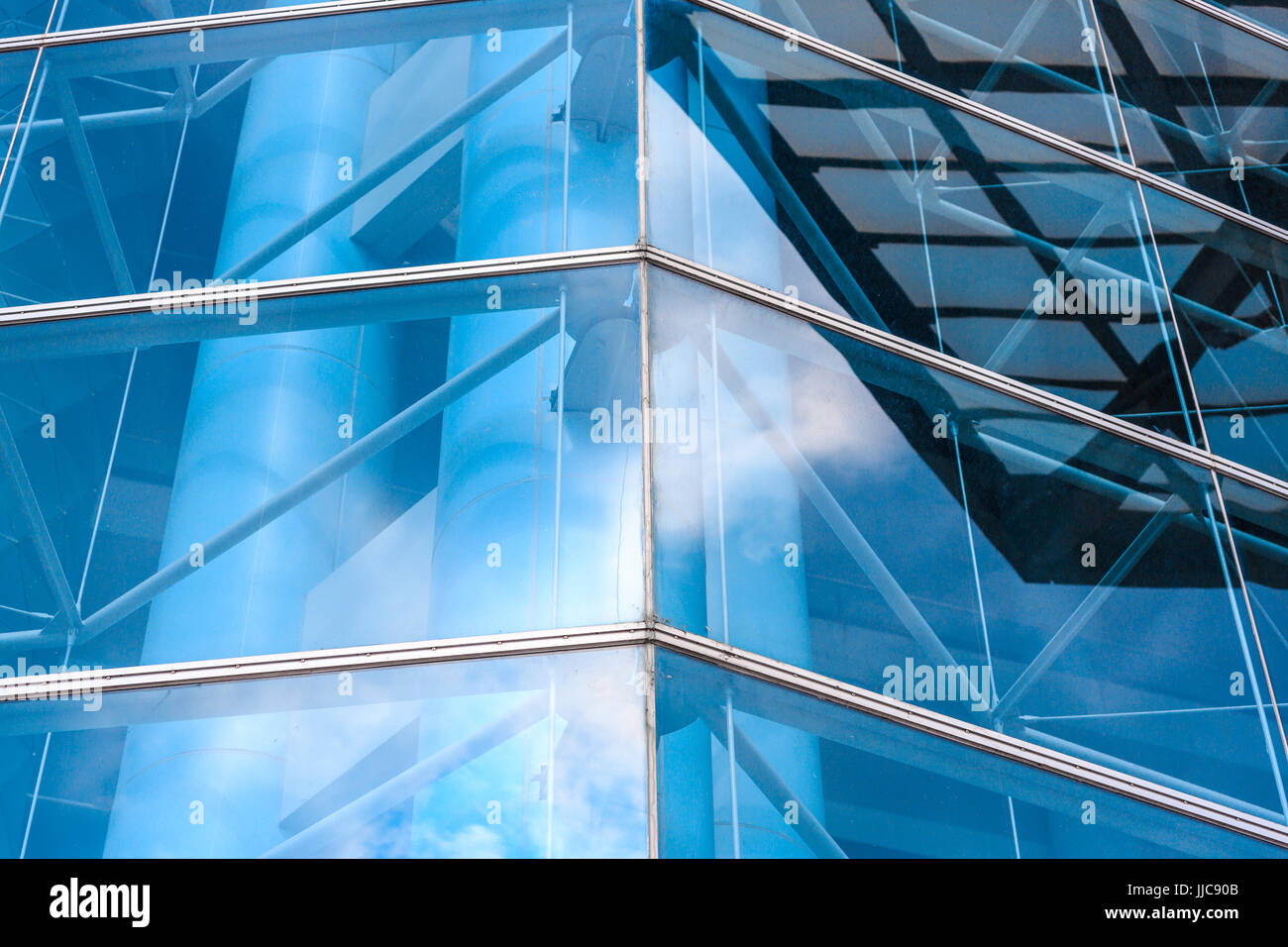 Modern architecture detail Stock Photo - Alamy