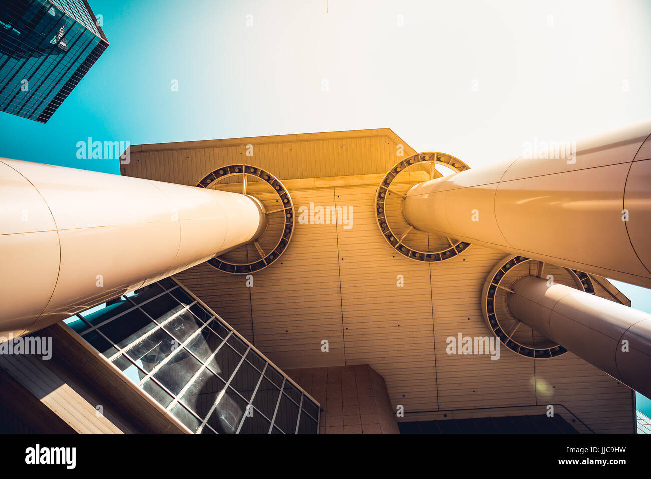 Modern architecture detail Stock Photo - Alamy