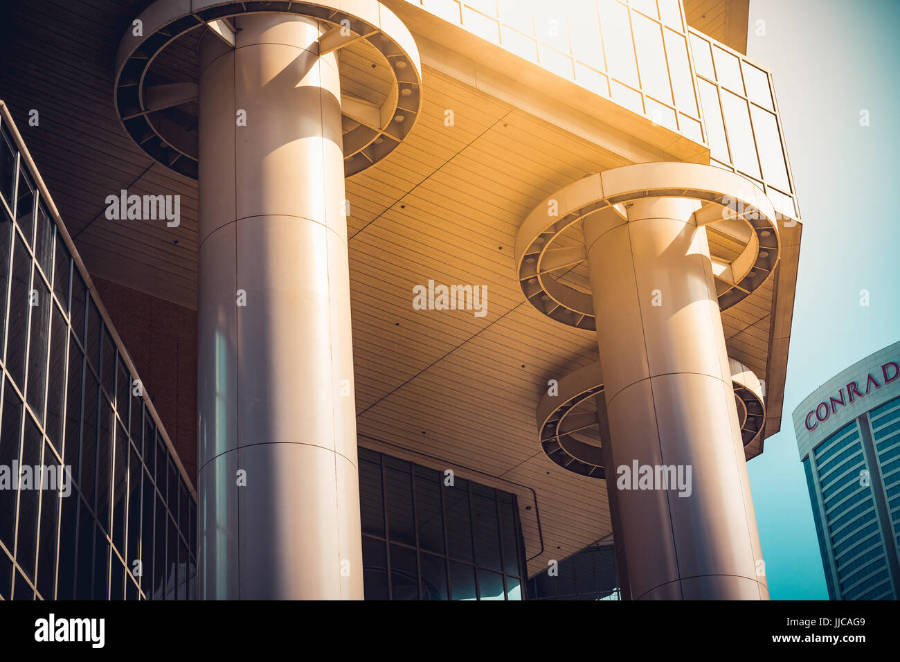 Modern architecture detail Stock Photo - Alamy