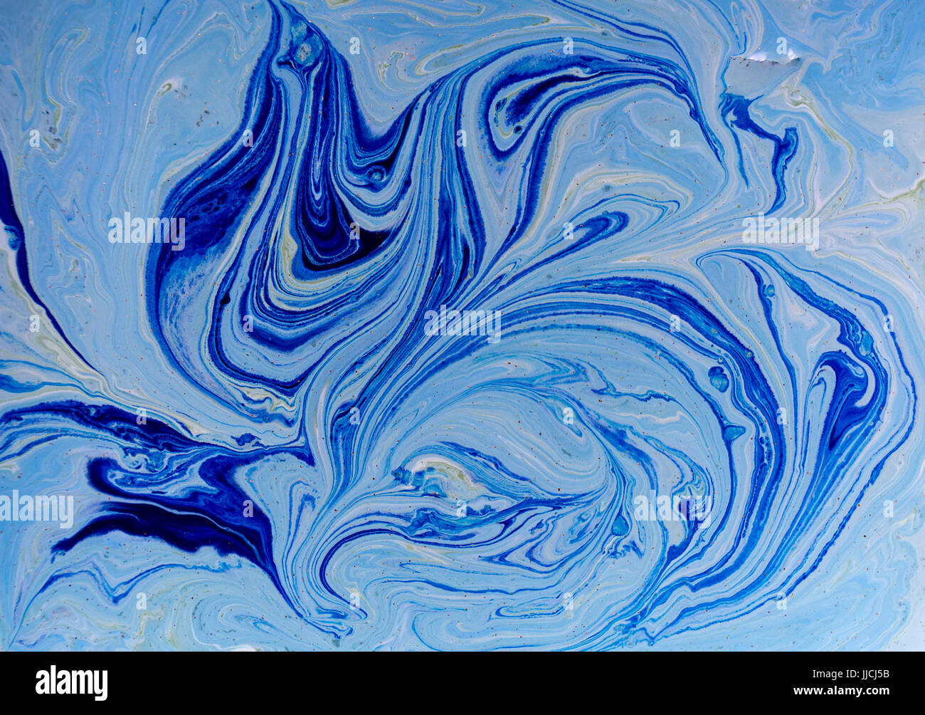Marbled blue abstract background. Liquid marble pattern Stock Photo - Alamy