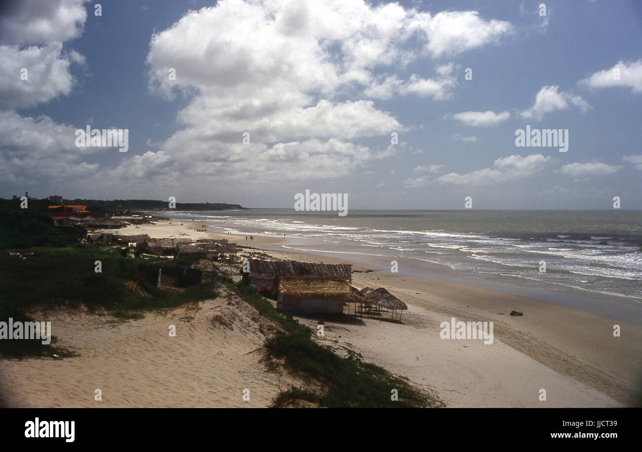 Praia eye of water, Sao Luis, Maranhao, Brazil Stock Photo