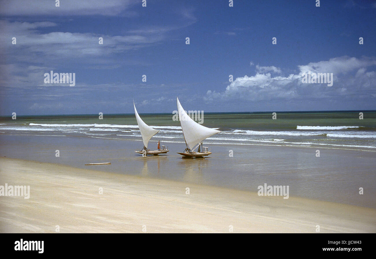 Porto das Dunas Beach, Ceará, Brazil Stock Photo