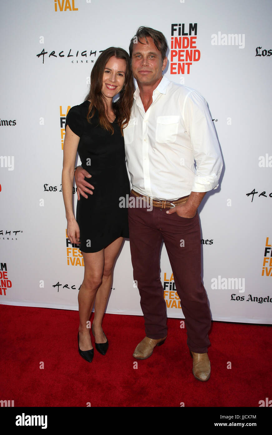 LA Film Festival - Gala Screening World Premiere of Saban Films’ 'Shot Caller' - Arrivals  Featuring: Chris Browning, Guest Where: Culver City, California, United States When: 18 Jun 2017 Credit: FayesVision/WENN.com Stock Photo