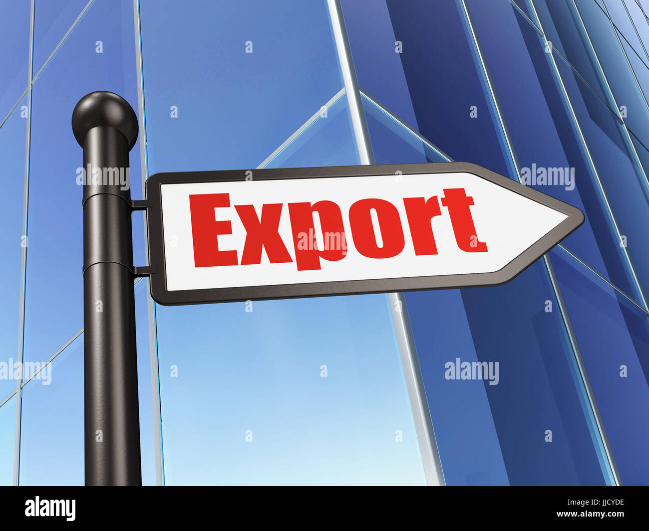 Business concept: sign Export on Building background Stock Photo - Alamy