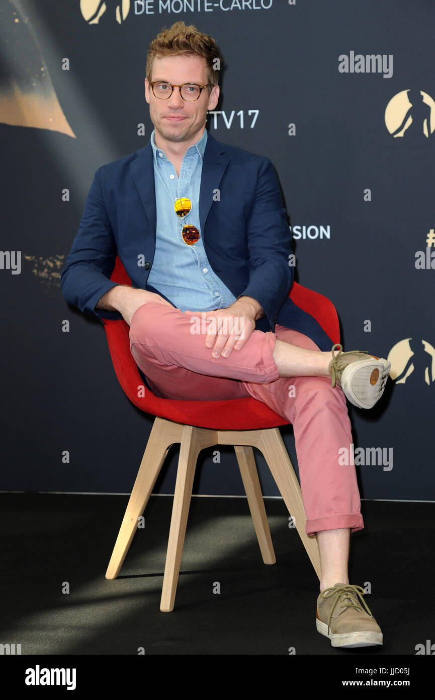 57th Monte Carlo TV Festival - 'NCIS: Los Angeles' - Photocall  Featuring: Barrett Foa Where: Montecarlo, Monaco When: 17 Jun 2017 Credit: IPA/WENN.com  **Only available for publication in UK, USA, Germany, Austria, Switzerland** Stock Photo