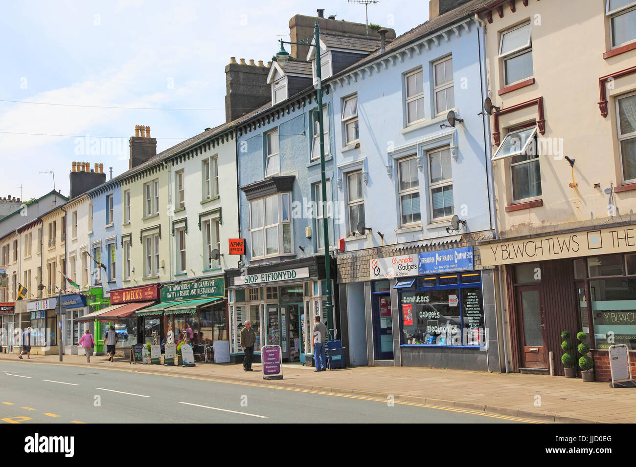 Porthmadog street hires stock photography and images Alamy