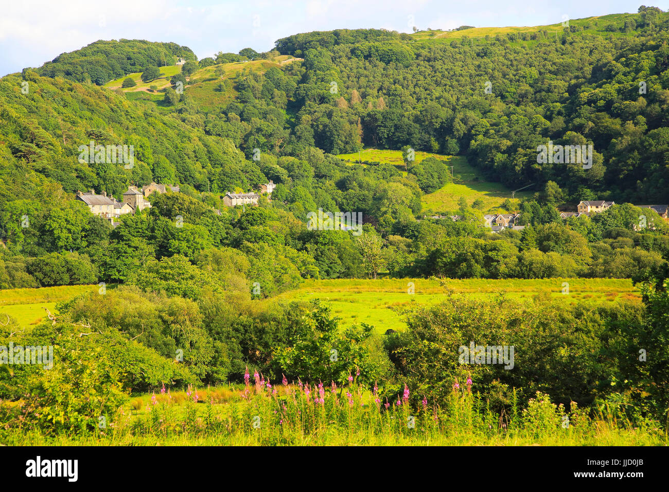 Village of Maentwrog, near Blaenau Ffestiniog, Gwynedd, north west