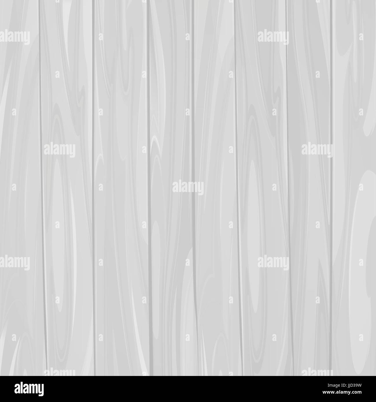Vector white retro wood textured background with vertical planks, grunge vintage wooden texture timbers Stock Vector