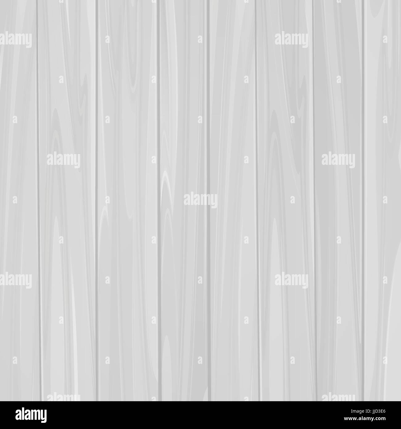 Vector white retro wood textured background with vertical planks, grunge vintage wooden texture timbers Stock Vector