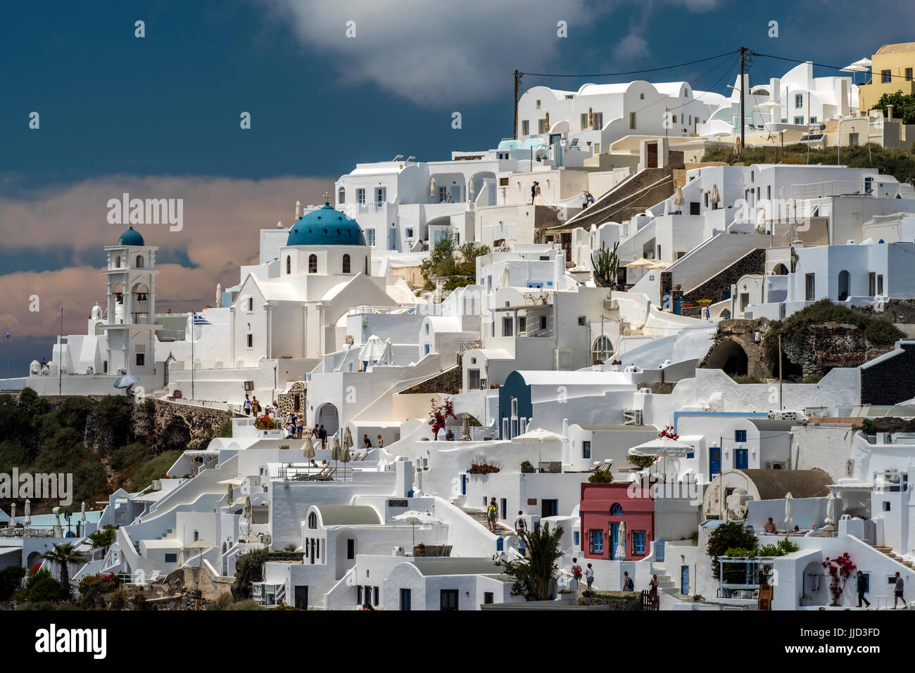 Imerovigli, Santorini, South Aegean, Greece Stock Photo