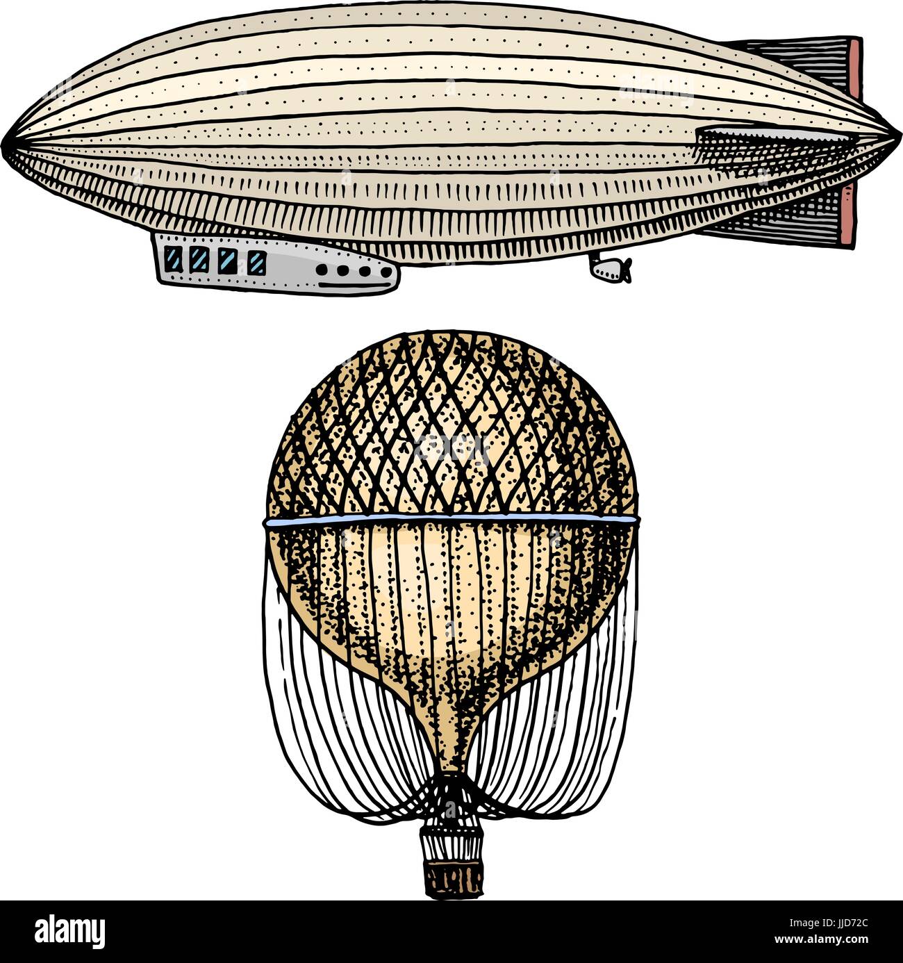 Zeppelin vintage style hi-res stock photography and images - Page 3 - Alamy