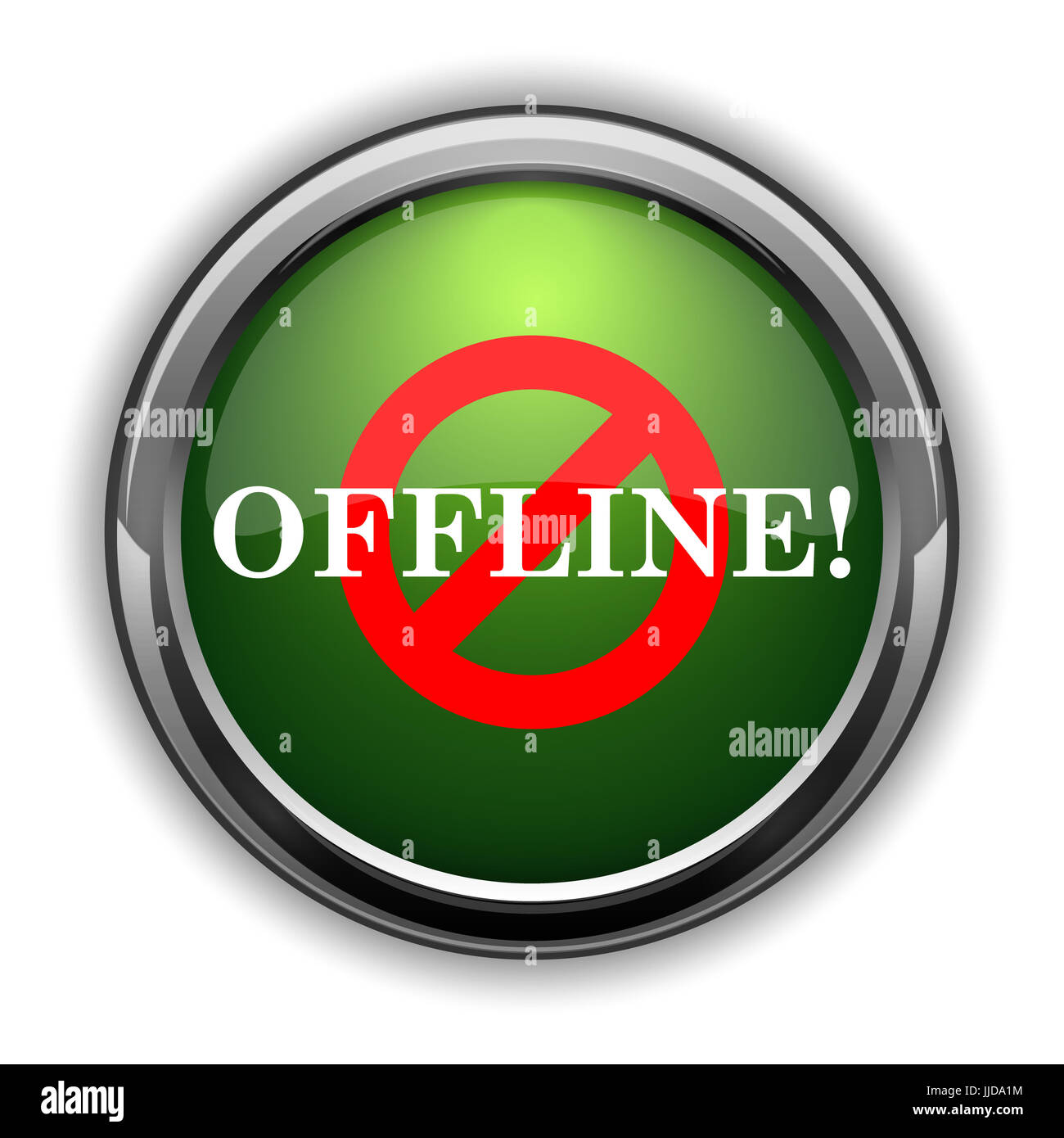 Offline Icon Offline Website Button On White Background Stock Photo offline-icon-offline-website-button-on-white-background-stock-photo