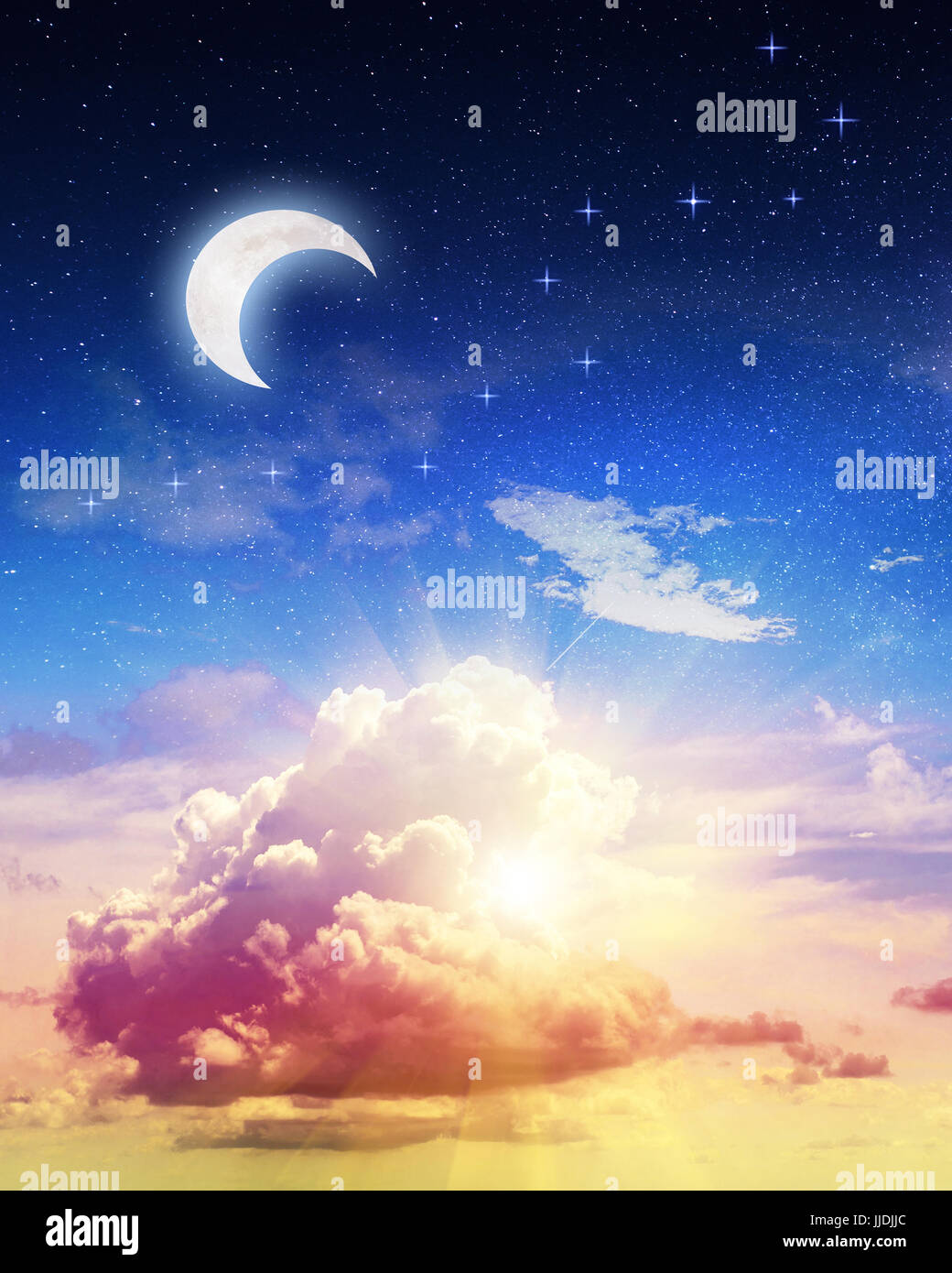 Night sky art hi-res stock photography and images - Alamy