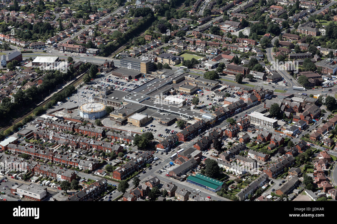aerial view of Crossgates in Leeds, UK Stock Photo Alamy