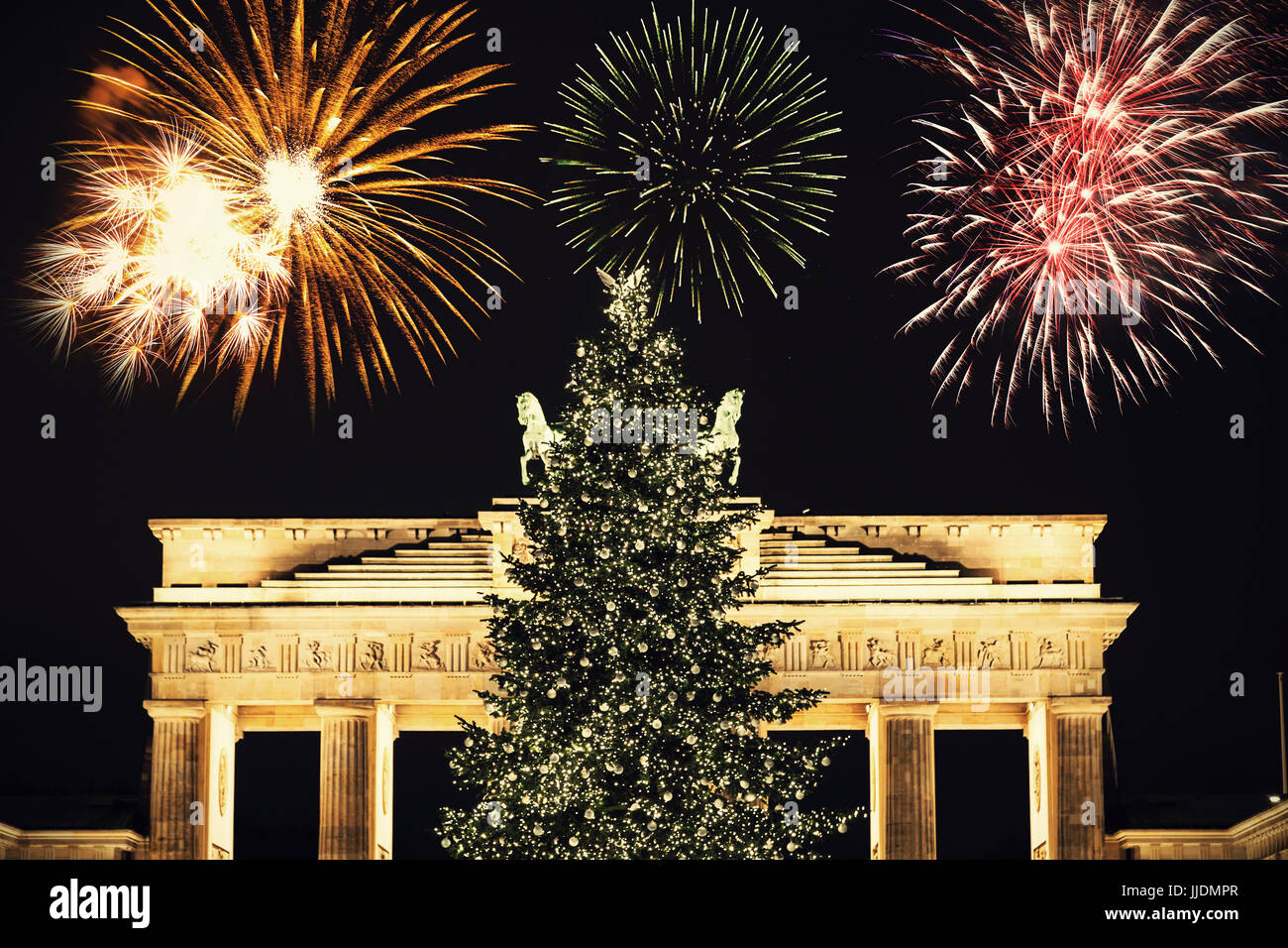 New Year's Eve in Berlin Stock Photo Alamy