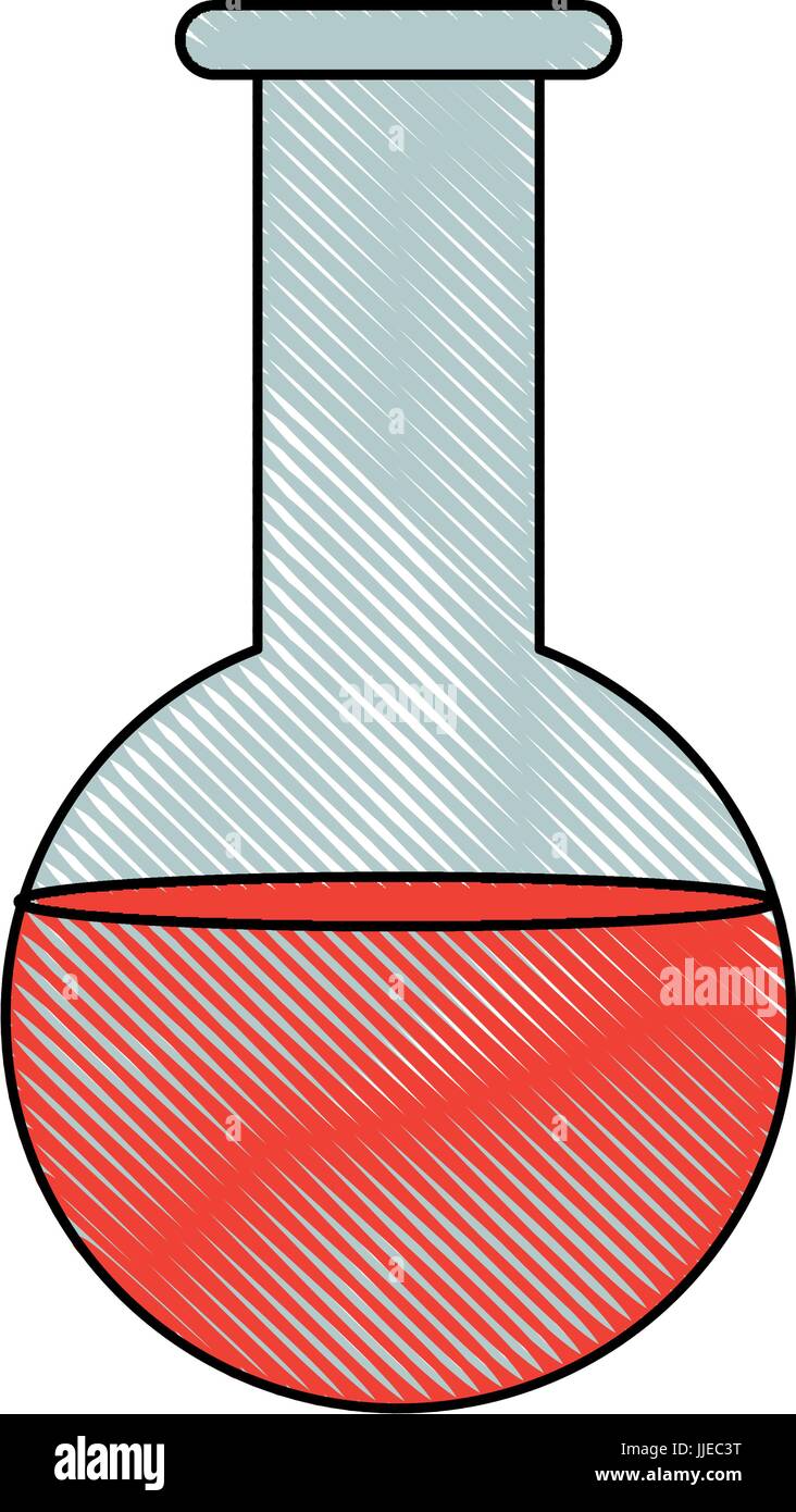 test tube flask laboratory school equipment Stock Vector Image & Art ...