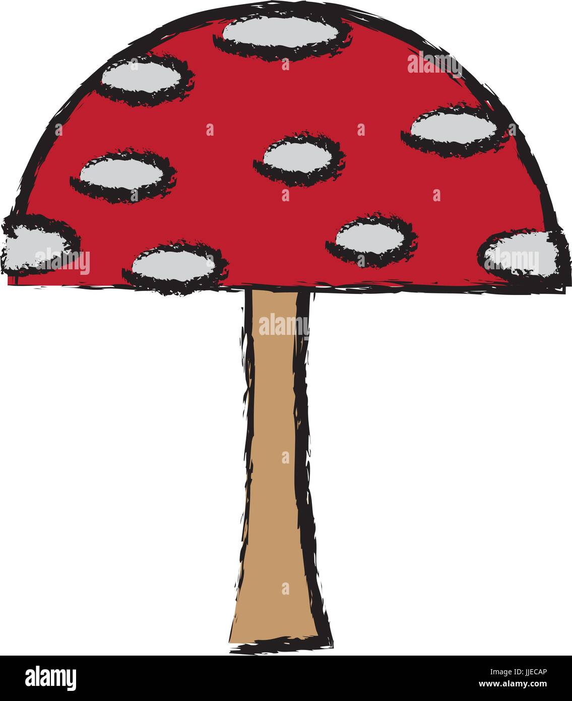 cartoon mushroom educational game for kids Stock Vector Image & Art - Alamy