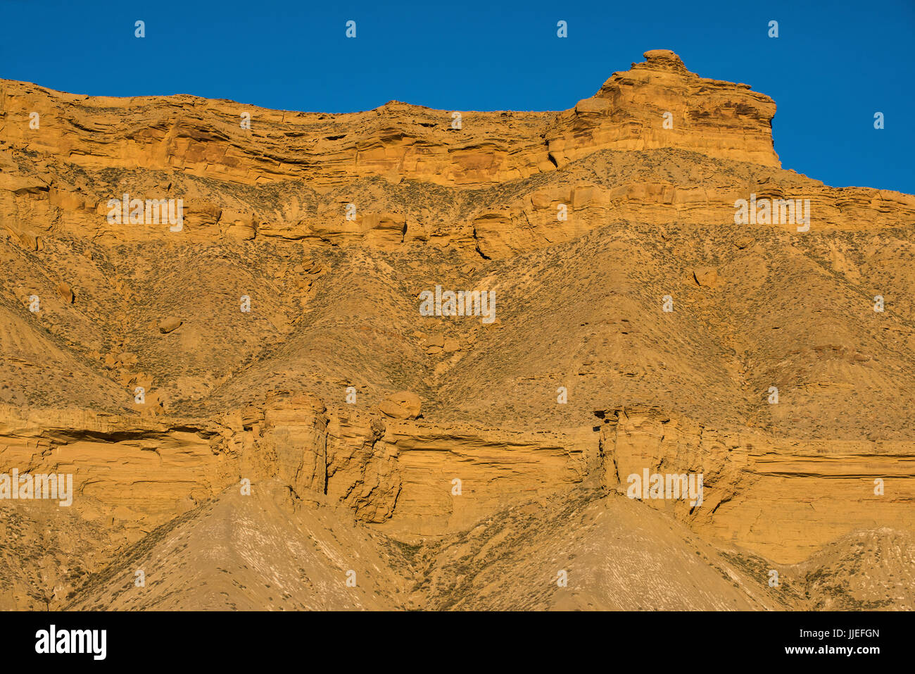 Sandstone rock formation, Wyoming, USA by Bruce Montagne Stock Photo