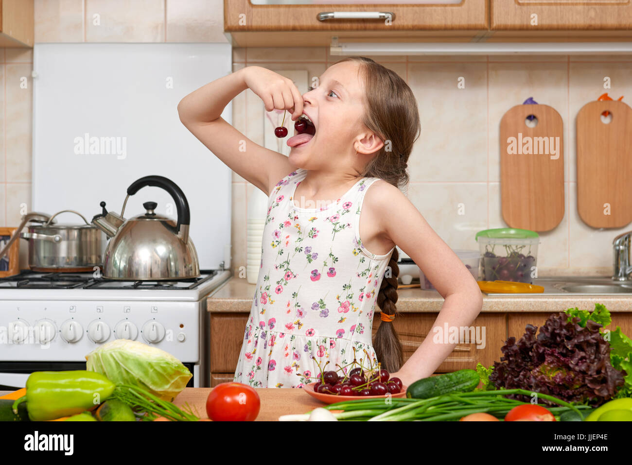 Child pot stove hi-res stock photography and images - Alamy