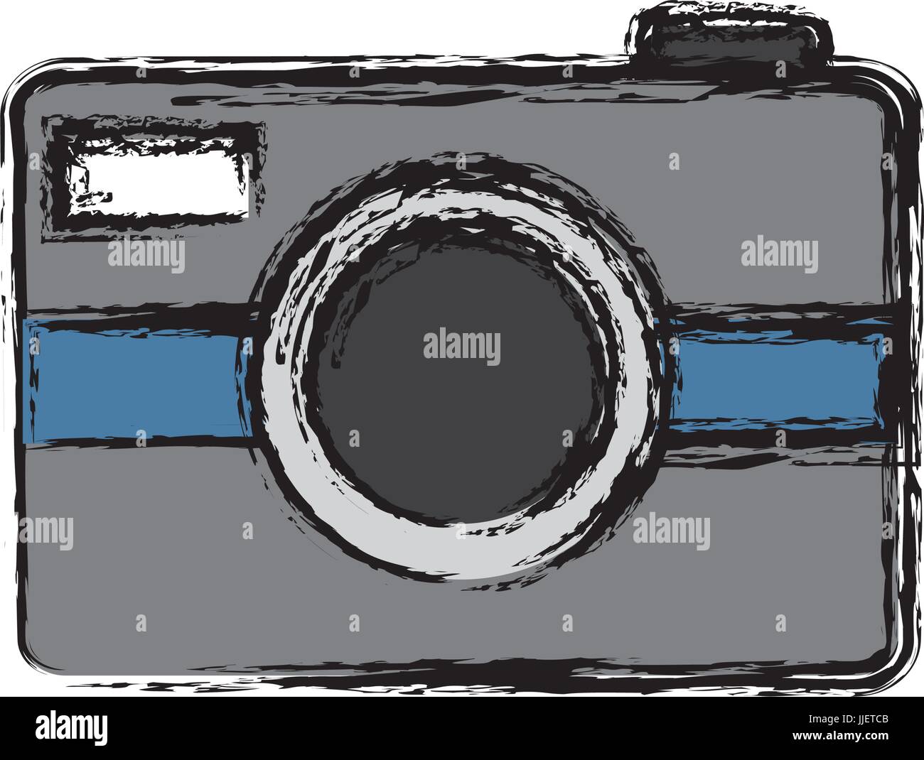 photographic camera icon over white background vector illustration ...
