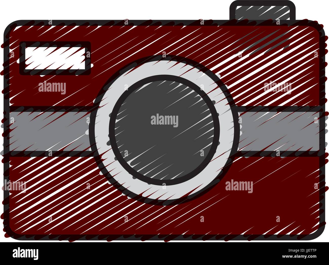photographic camera icon over white background vector illustration ...