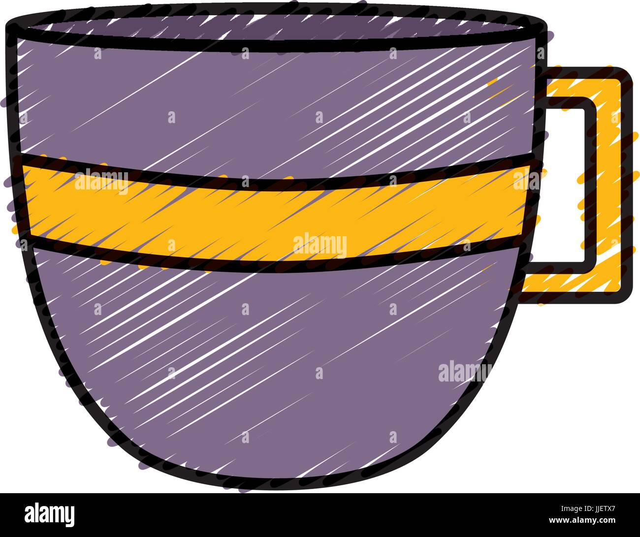 coffee mug icon over white background vector illustration Stock Vector ...