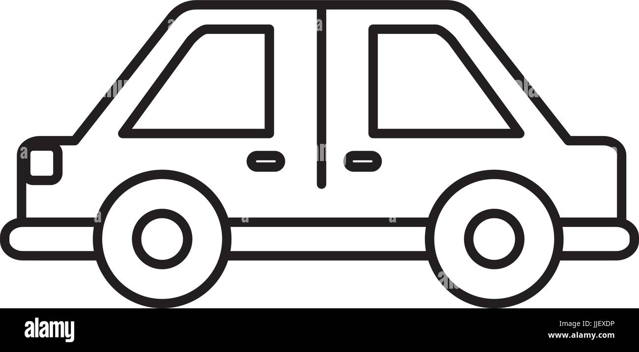 car icon over white background vector illustration Stock Vector Image ...