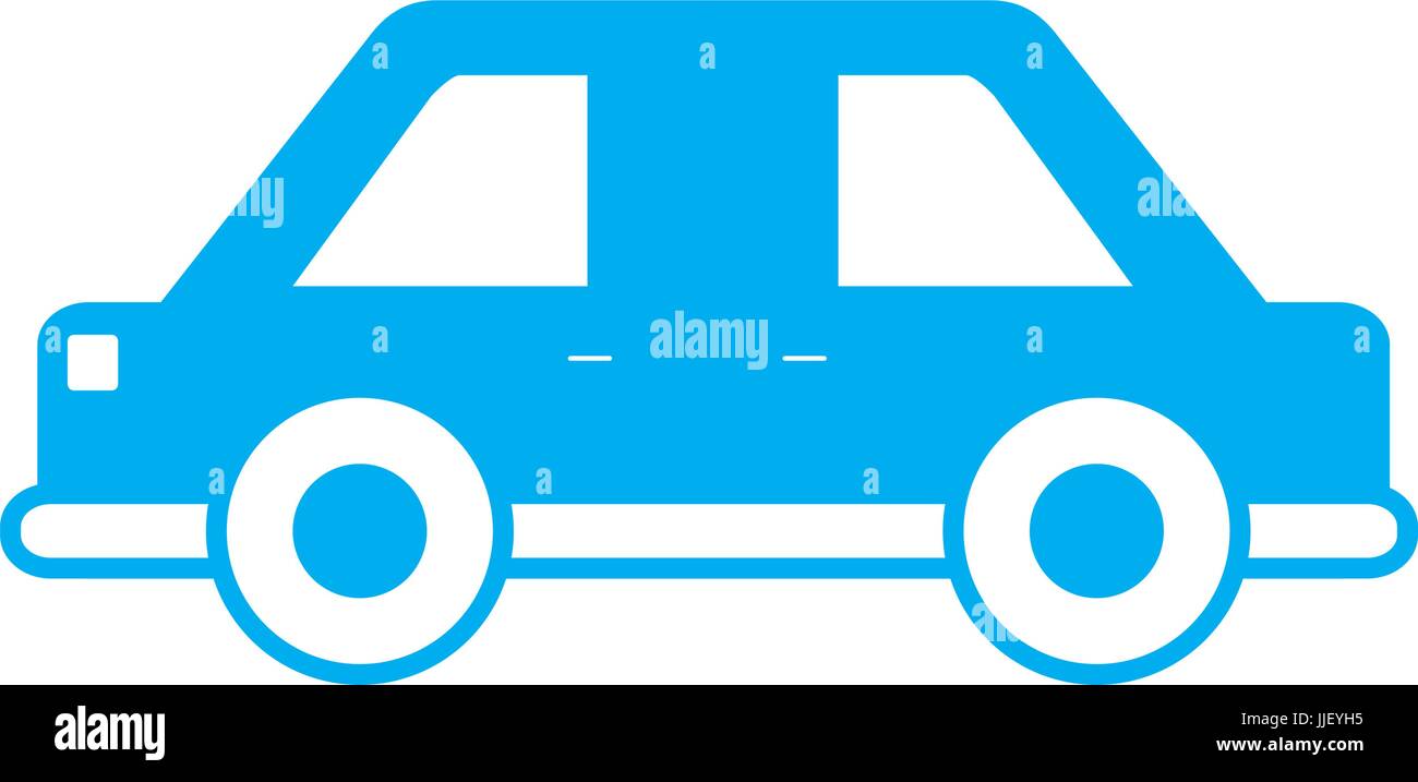 car icon over white background vector illustration Stock Vector Image ...