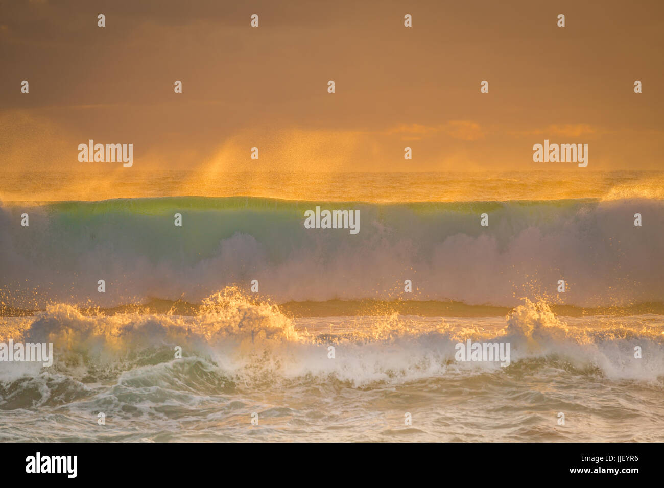 Ocean waves, Margaret River, Western Australia, Australia Stock Photo