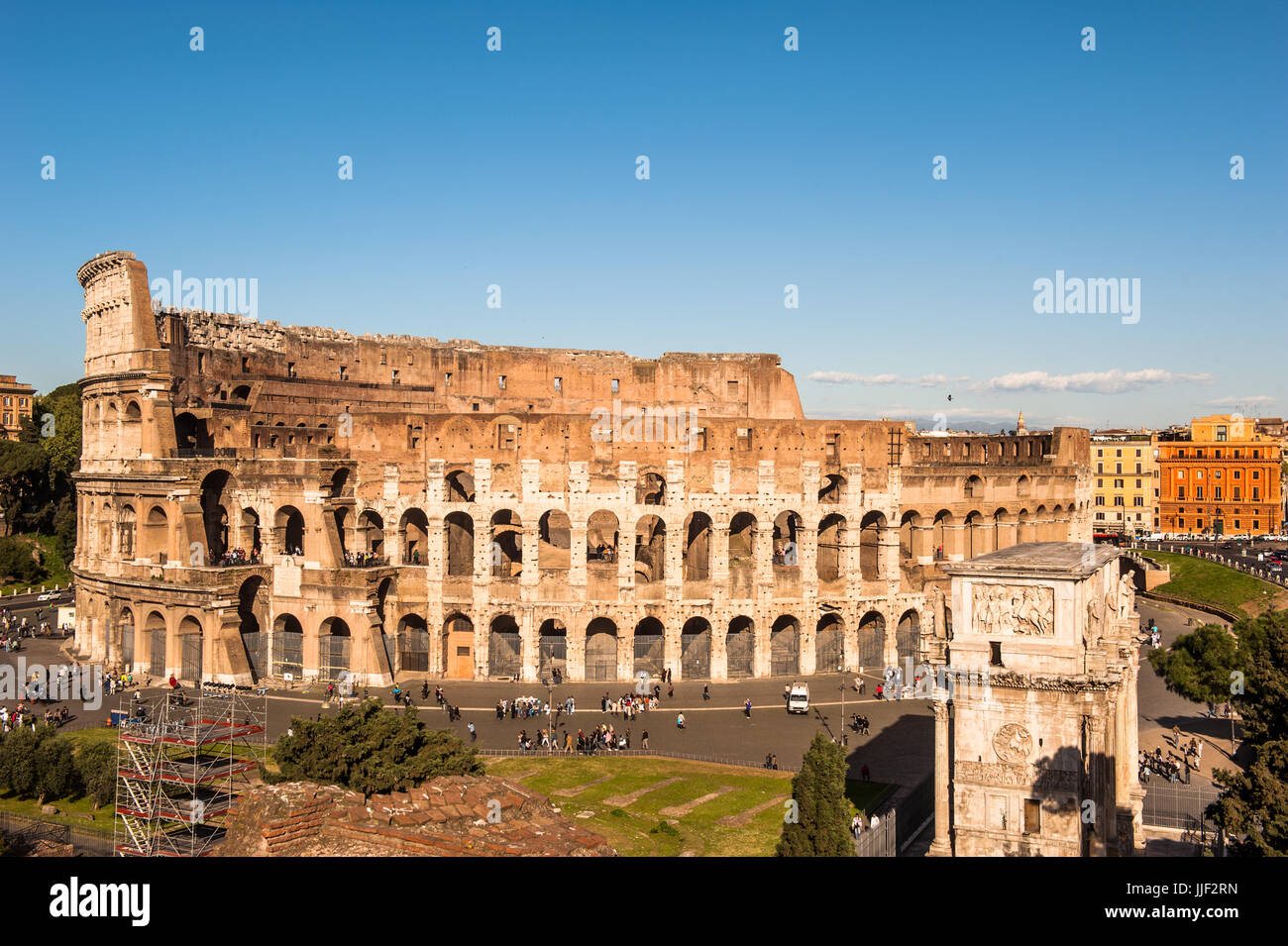 Colosseum in Rome, Italy Stock Photo