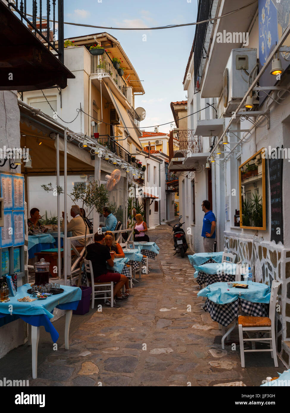 Old town skiathos hi-res stock photography and images - Alamy