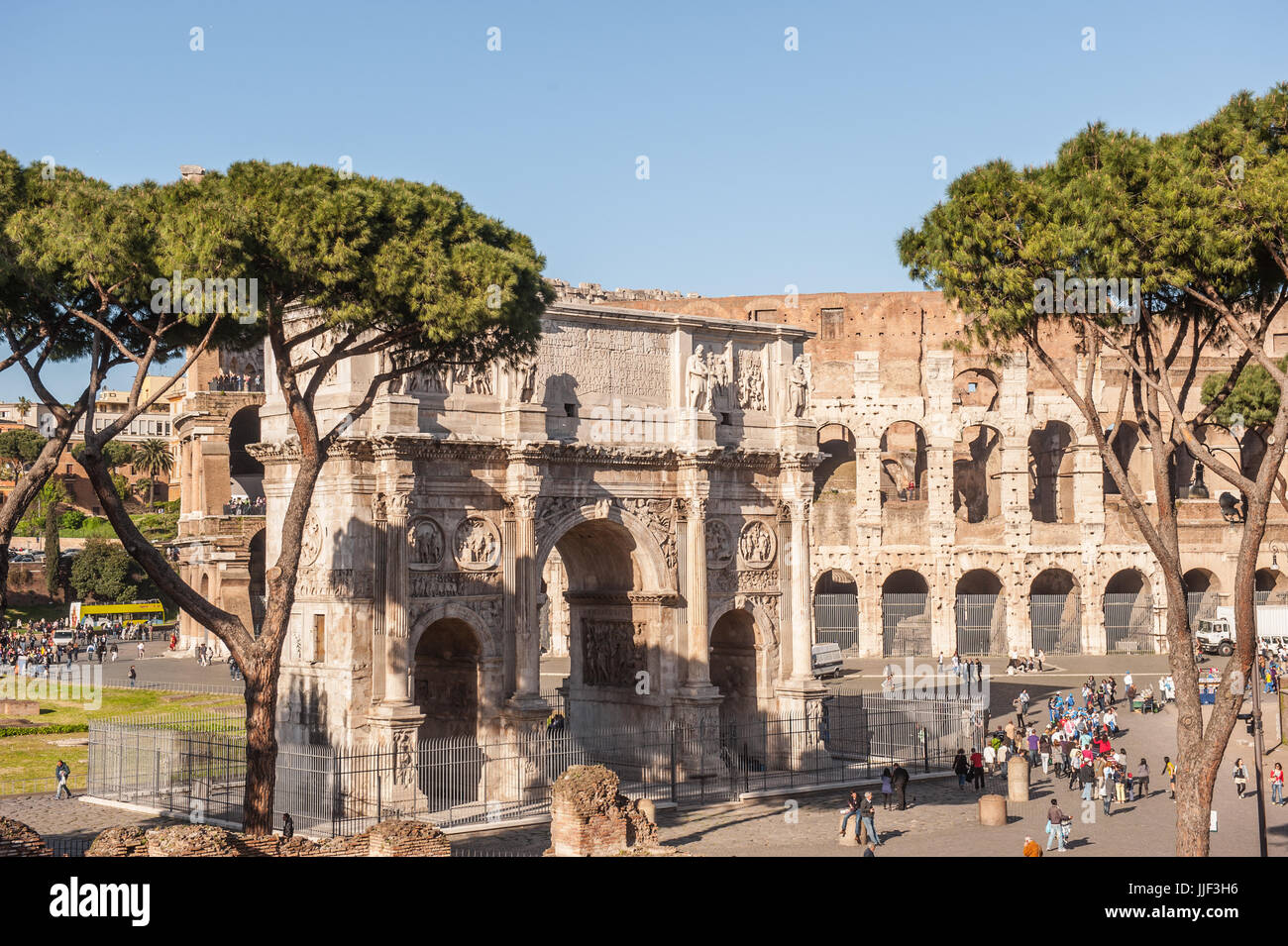 Ancient Rome - Roma Antica Stock Photo