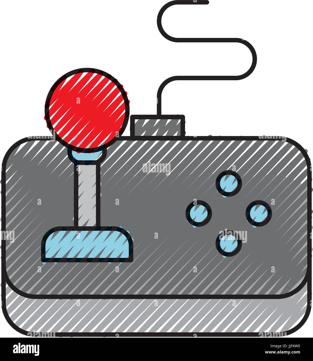 video game control icon vector illustration design Stock Vector Image ...