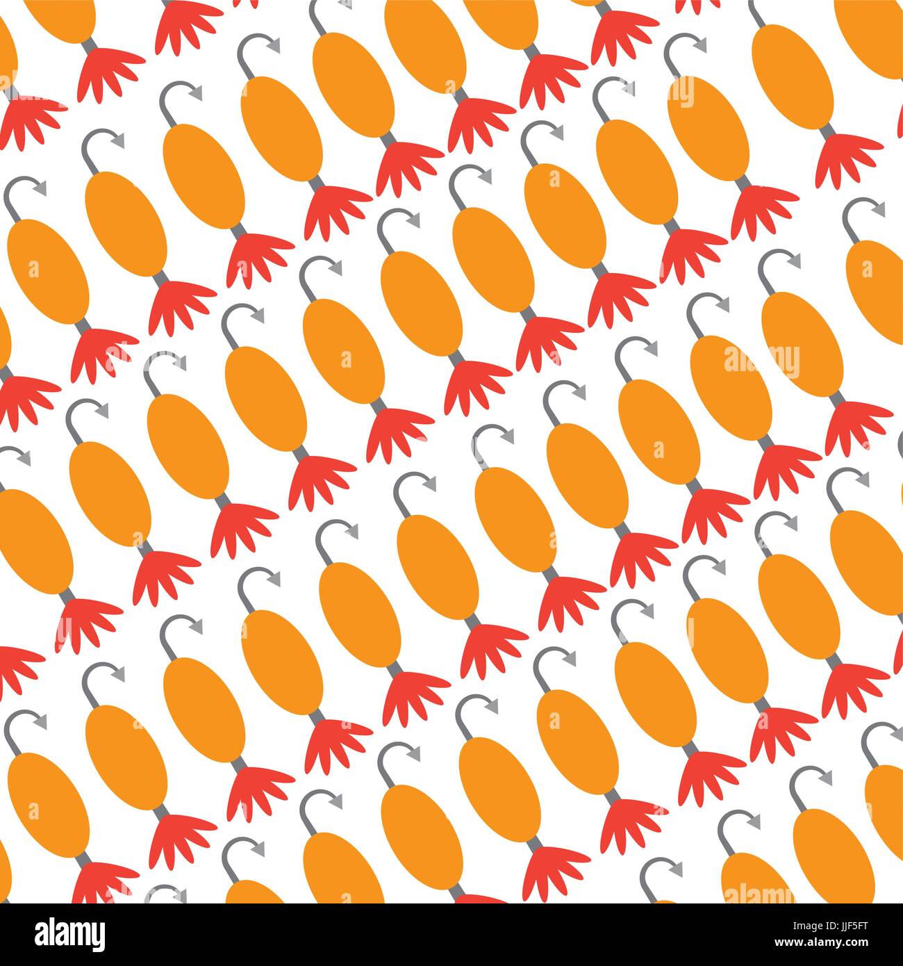 fish hook pattern background vector illustration design Stock Vector