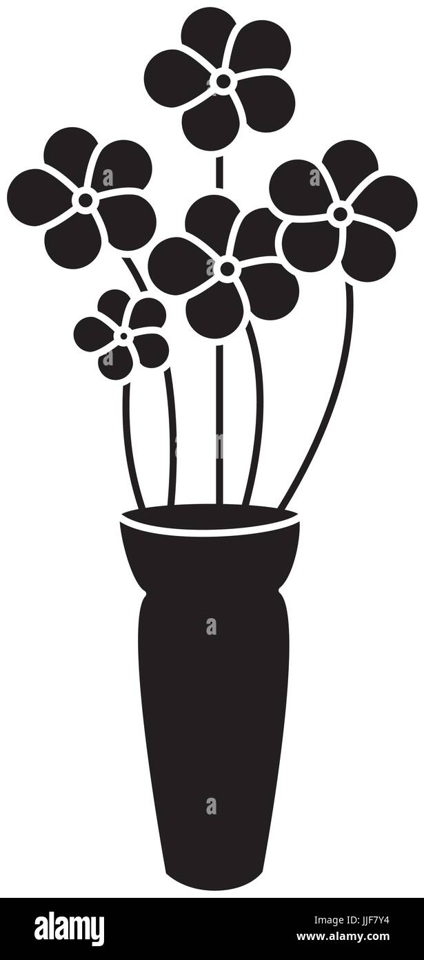 cute bouquet of flowers vector illustration design Stock Vector Image ...