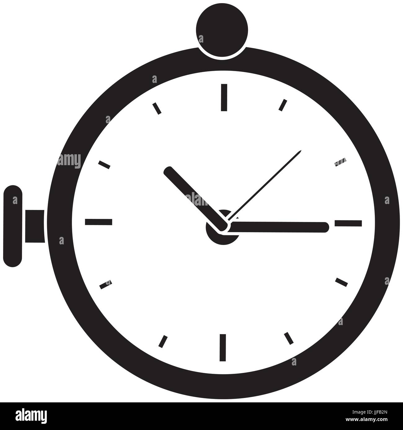 retro Pocket Watch icon vector illustration design Stock Vector Image ...