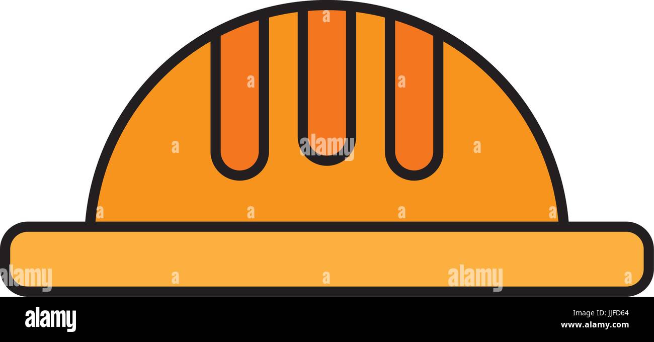 helmet construction isolated icon vector illustration design Stock ...