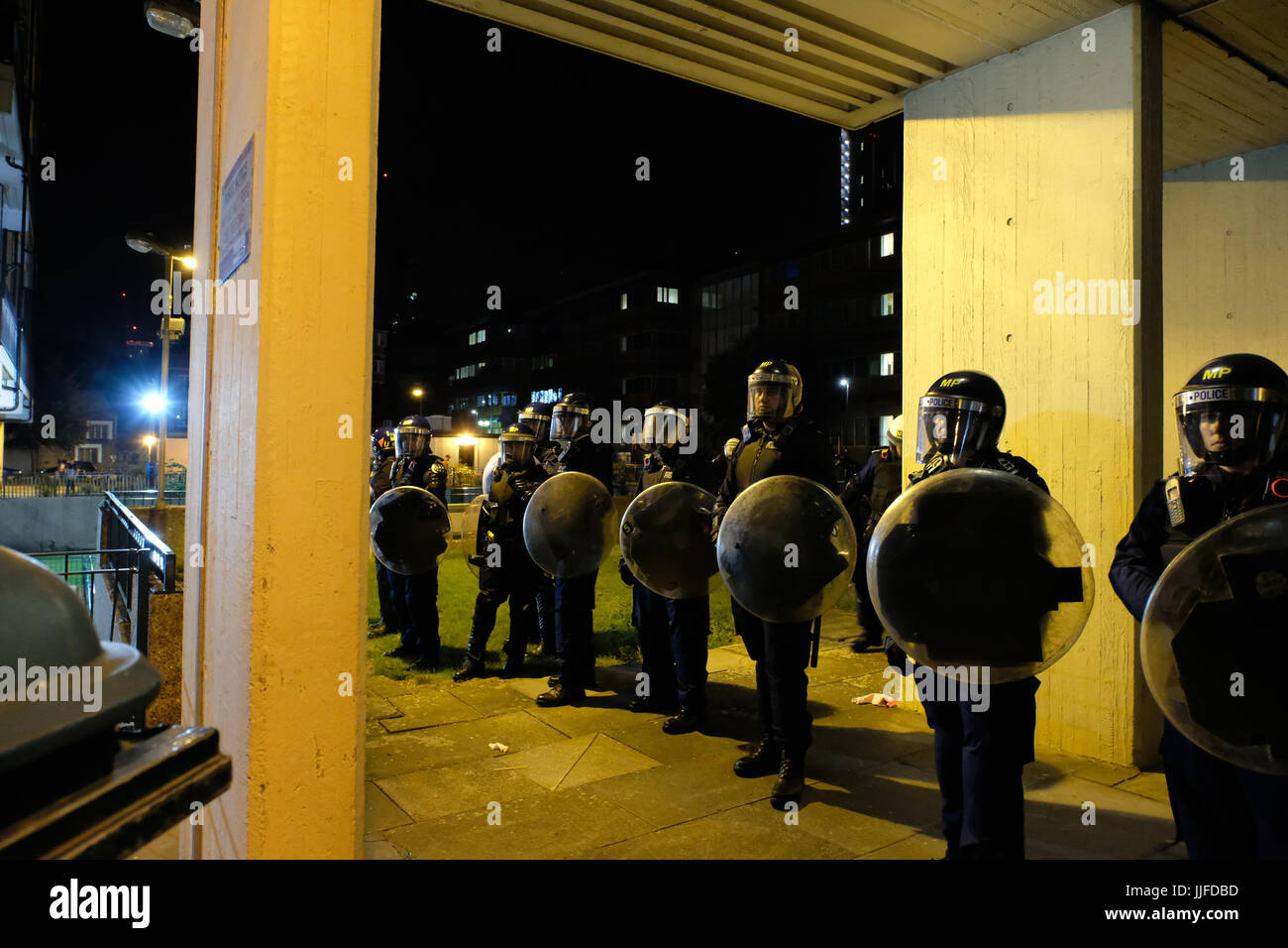The police dispersed t hi-res stock photography and images - Alamy