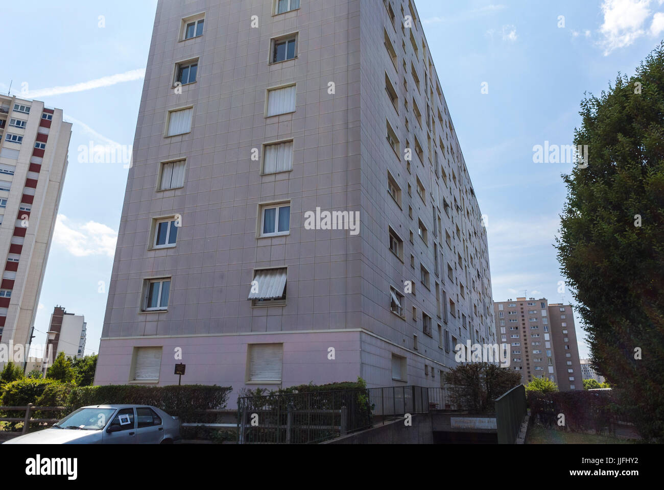 Gennevilliers, France, Paris Suburbs, Public Apartment Building, HLM