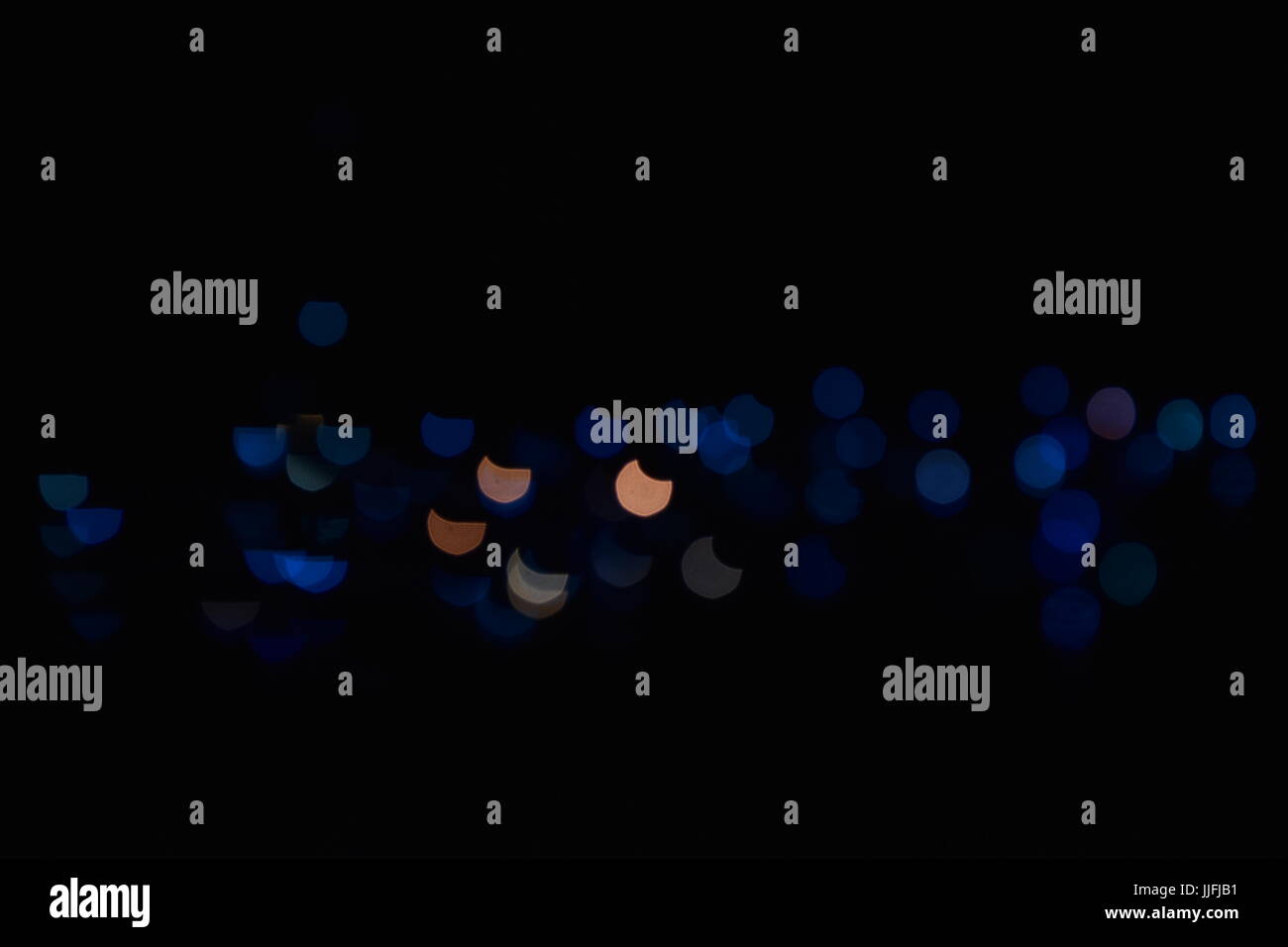 Blue bokeh dots hi-res stock photography and images - Alamy