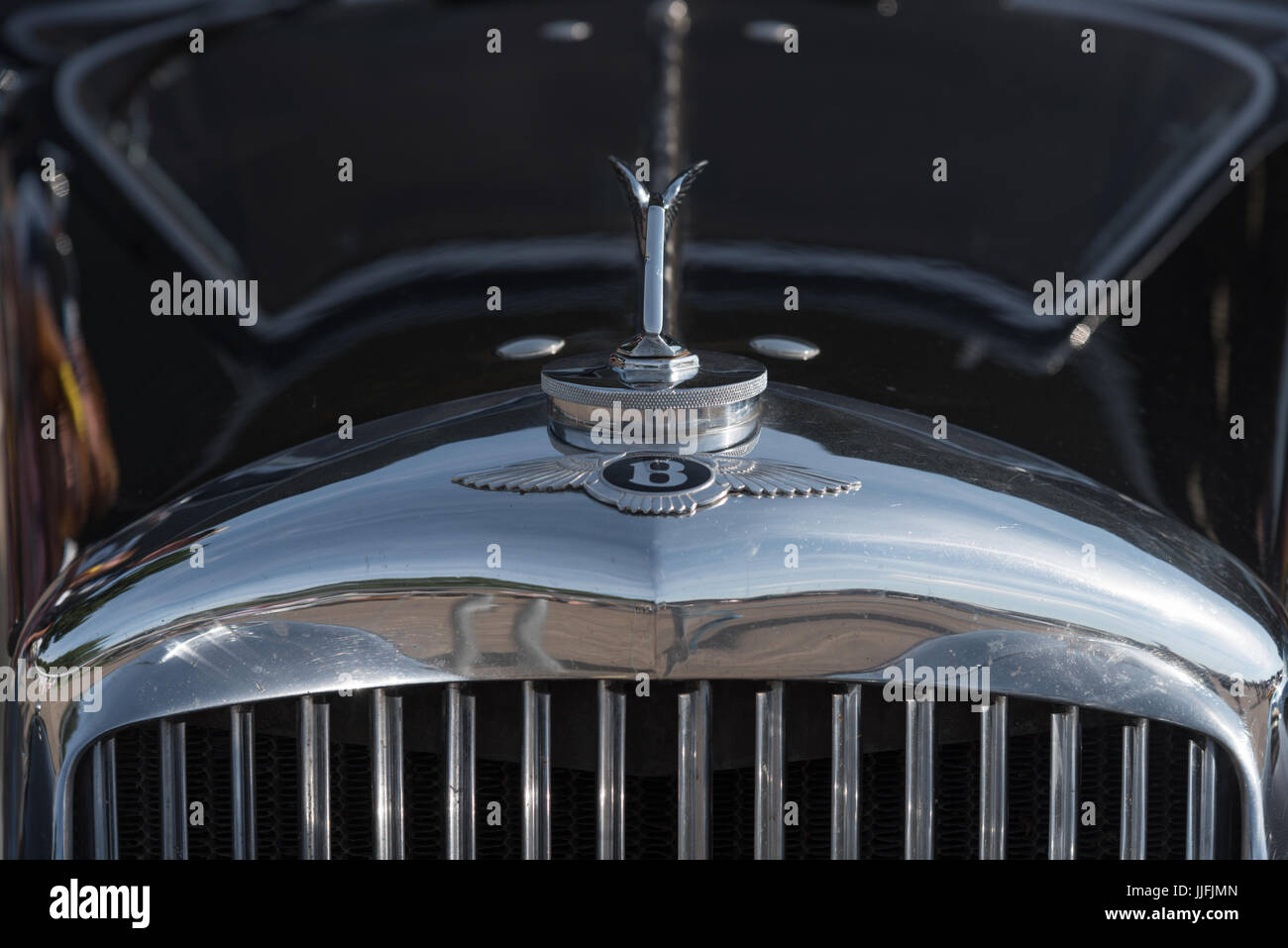 Vintage Bentley Stock Photo