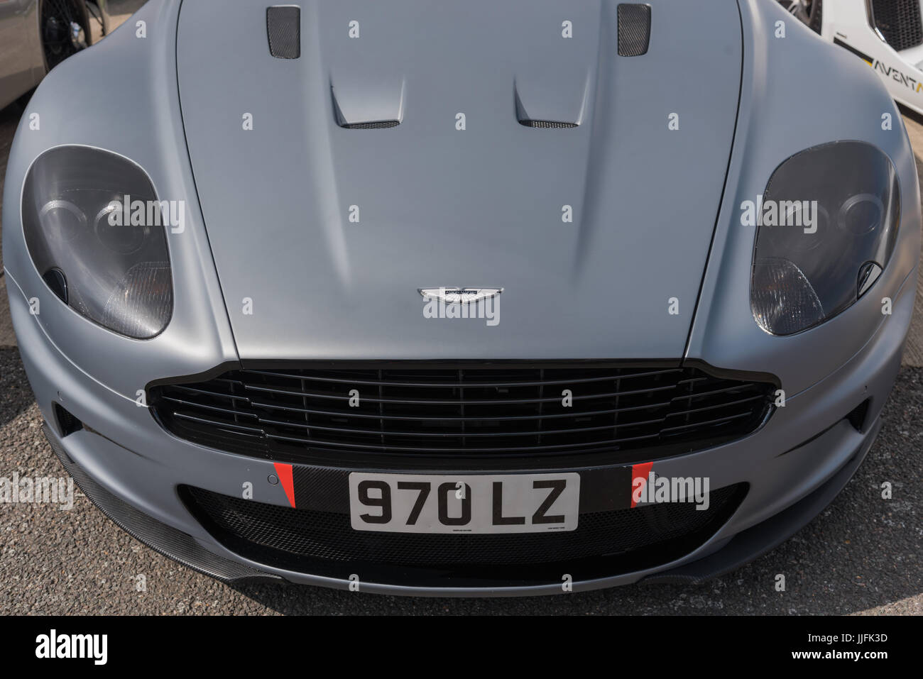 Aston martin db9 grille hi-res stock photography and images - Alamy
