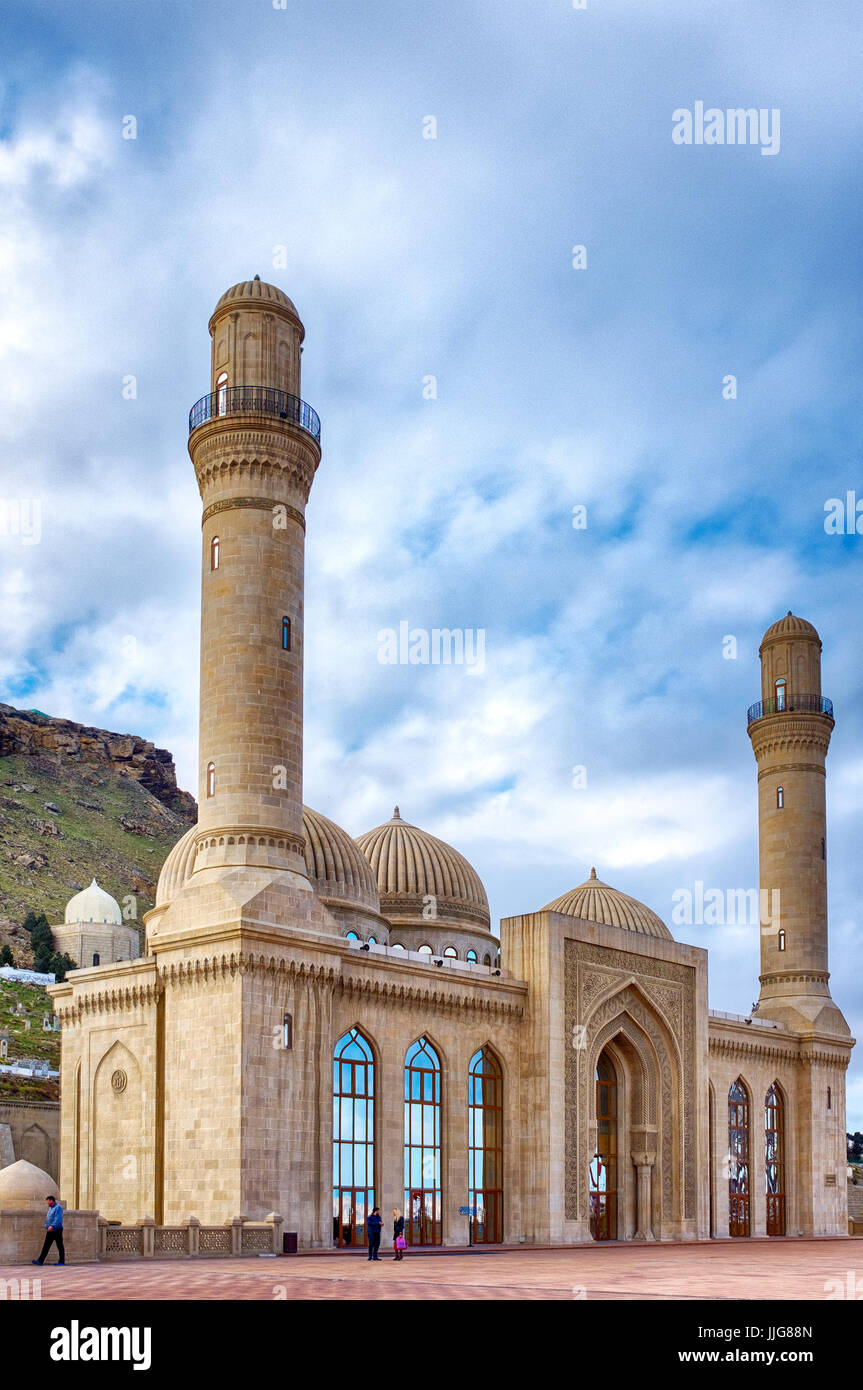 Bibi-Heybat Mosque, Baku, Azerbaijan Stock Photo