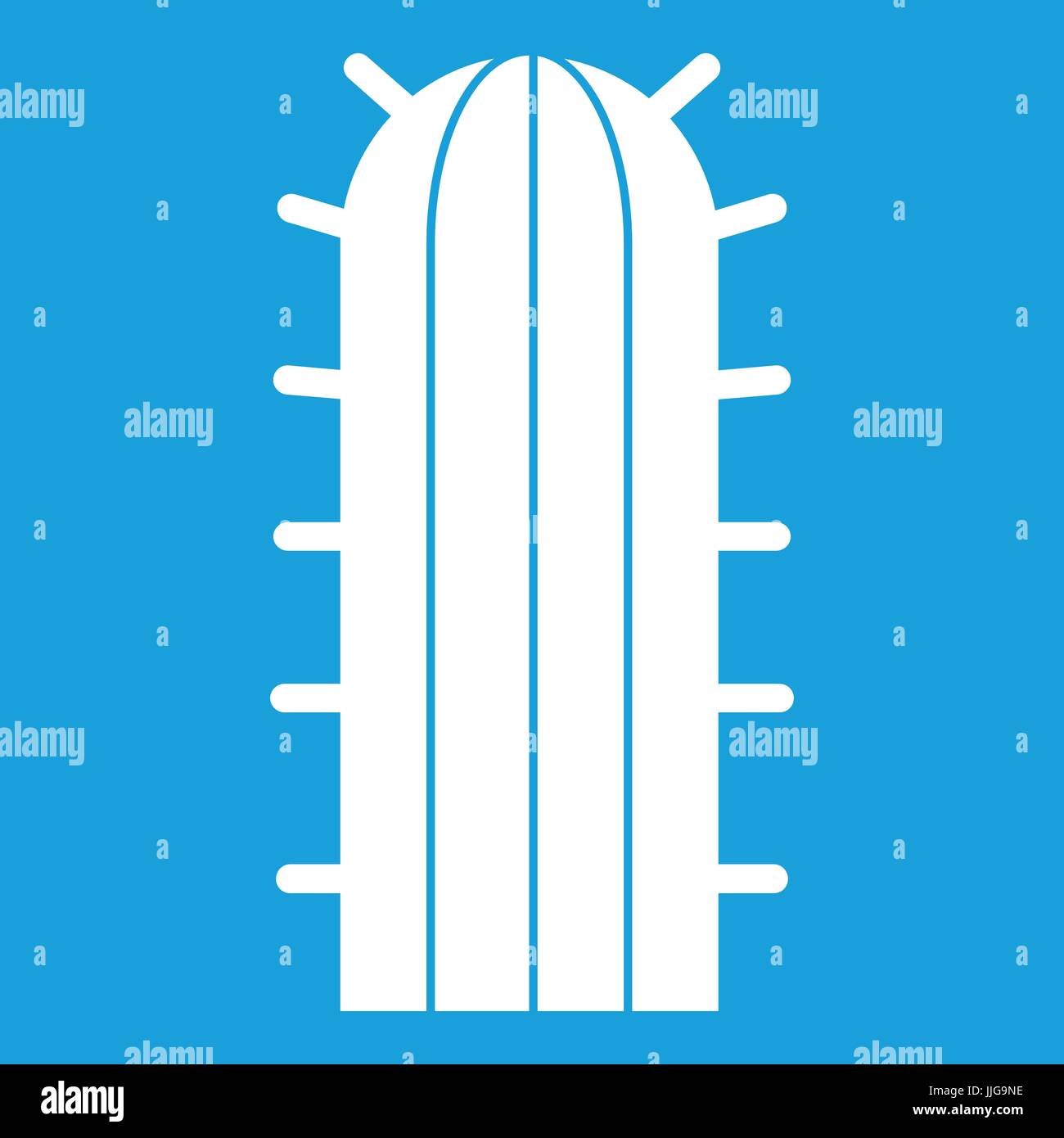 Cereus Candicans cactus icon white Stock Vector Image & Art - Alamy
