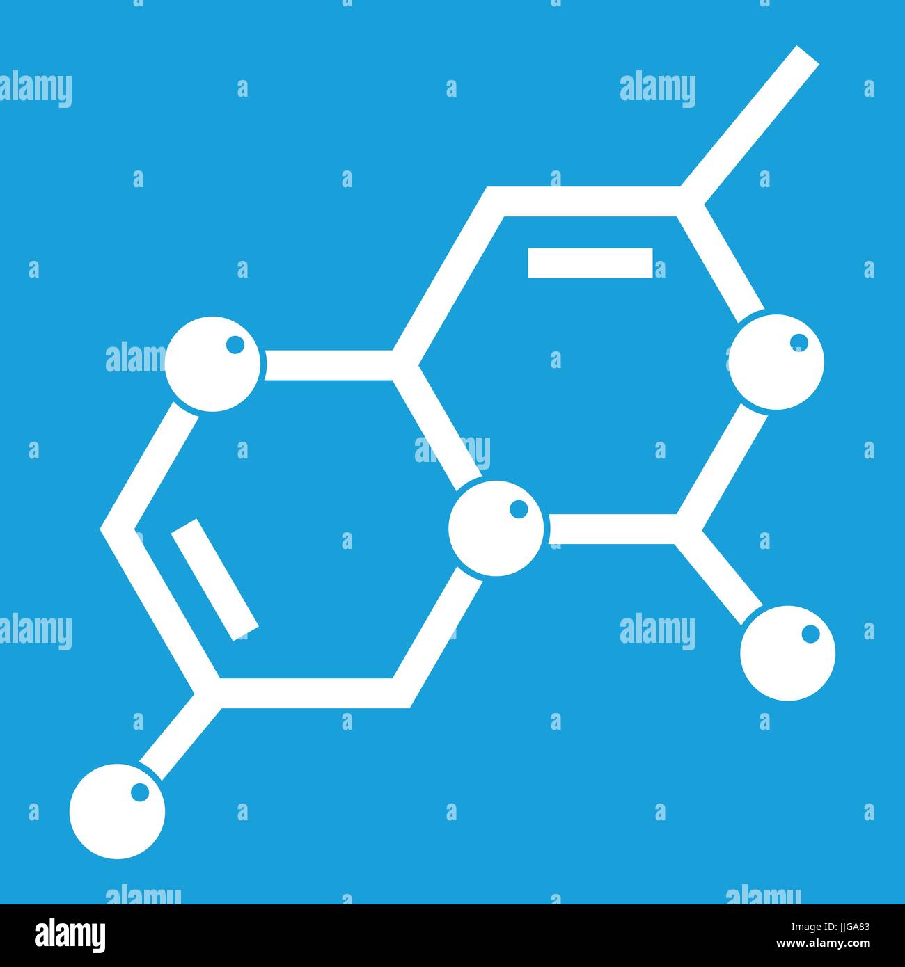 Crystal lattice icon white Stock Vector Image & Art Alamy