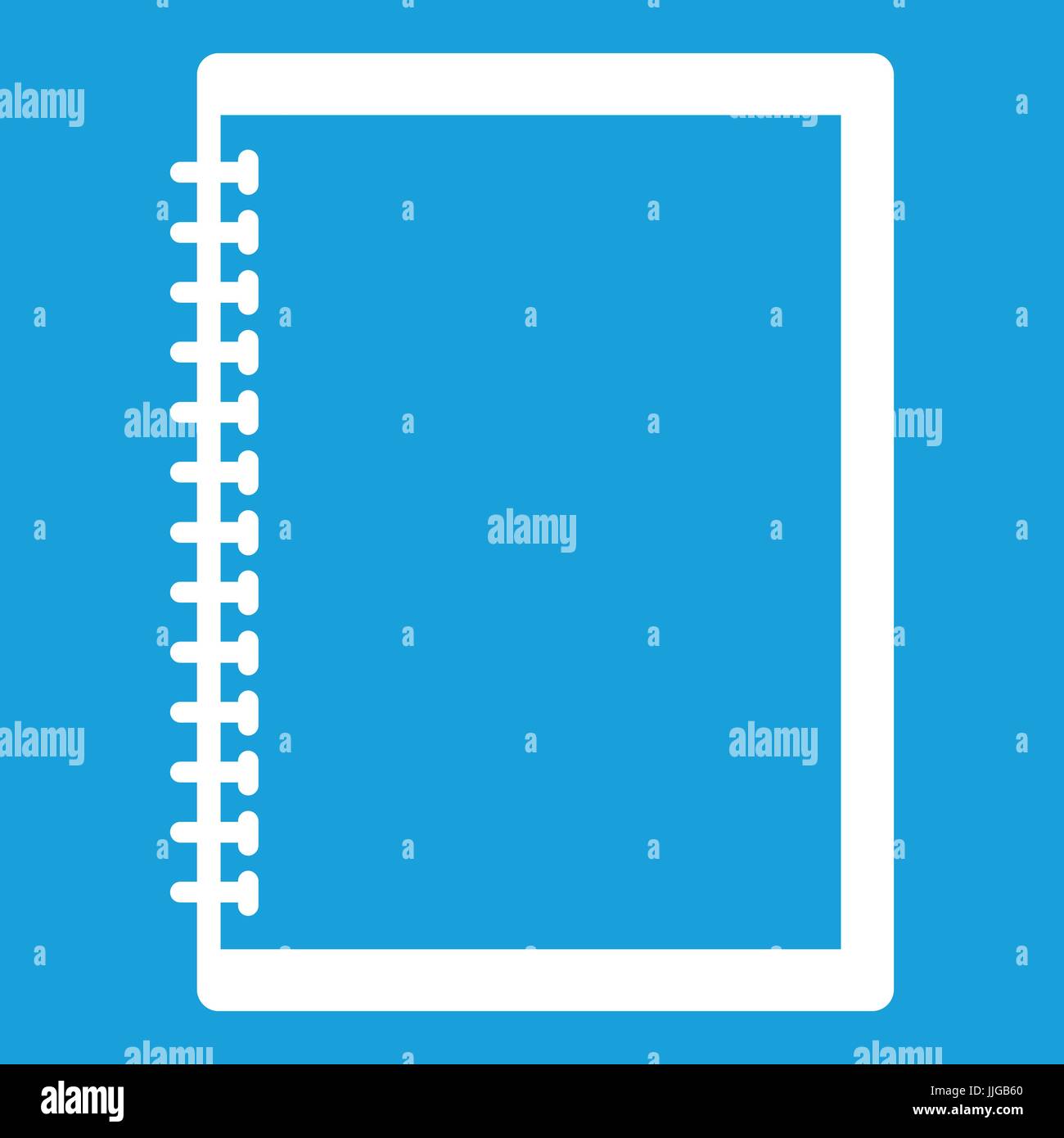 Sketchbook icon white Stock Vector Image & Art Alamy
