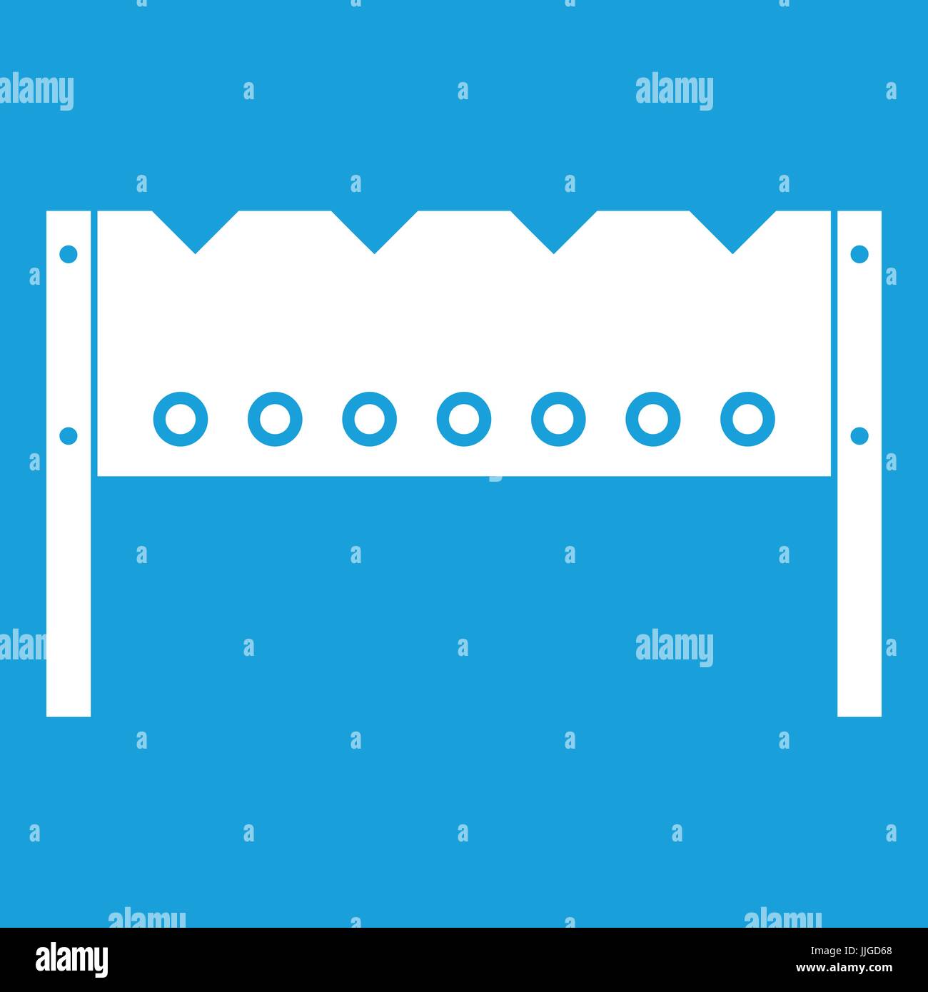 Brazier icon white Stock Vector Image & Art Alamy