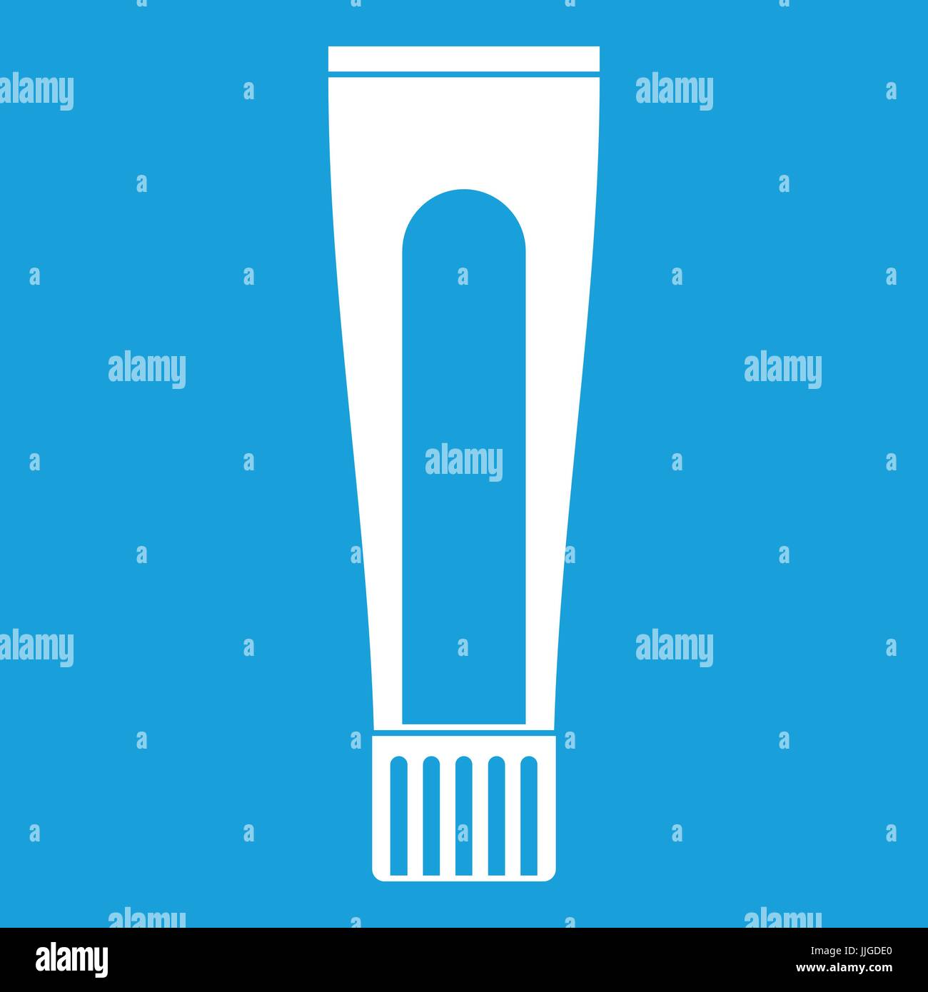 Toothpaste tube icon white Stock Vector Image & Art Alamy